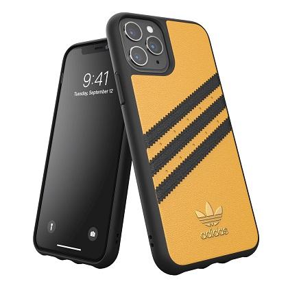  Case Moulded PU ADIDAS for iPhone 11 Pro Black / Orange