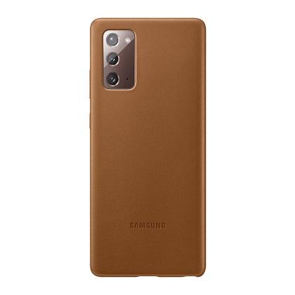 Leather case SAMSUNG Galaxy Note 20+ Brown