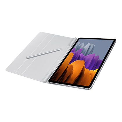 Book Cover Case SAMSUNG Galaxy Tab S7 + gray