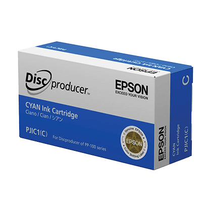 EPSON Ink vial Discproducer S020447 PJIC1 Cyan