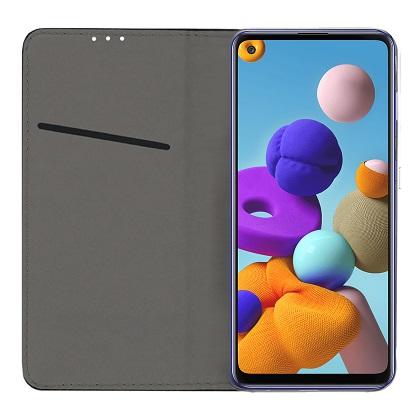  Magnet Book Case SENSO for SAMSUNG Galaxy A21s Blue