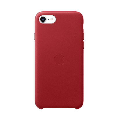  Leather case APPLE iPhone SE (2020) Red