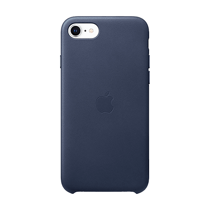 Leather case APPLE iPhone SE (2020) Blue