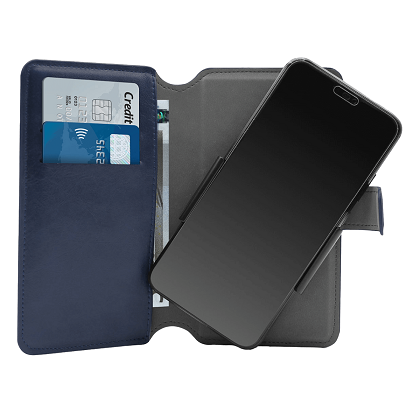 Universal PURO Wallet 360 ° case for Smartphones up to 6.0 blue