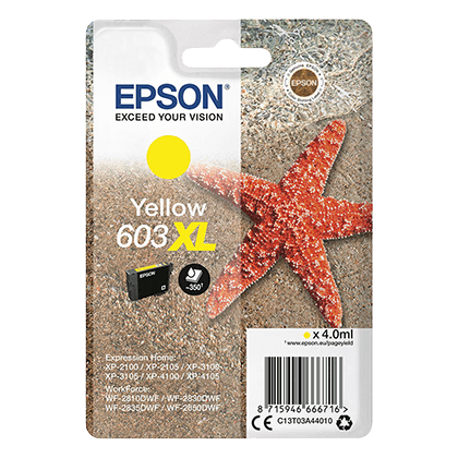 Ink EPSON 603XL Yellow