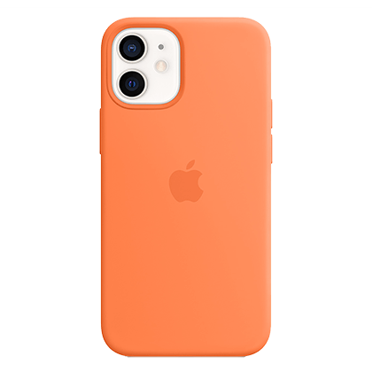 APPLE iPhone 12 Mini Kumquat silicone case