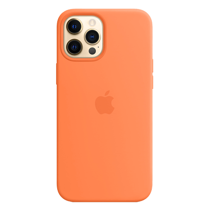  Silicone case with MagSafe APPLE iPhone 12 Pro Max Kumquat