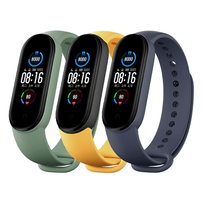 XIAOMI Mi Smart Band 5 Strap (3 Pieces)