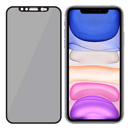  Screen protector with frame PANZERGLASS Case Friendly Dual Privacy Fashion Edition for iPhone XR / 11