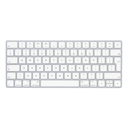  Wireless Keyboard APPLE Magic Keyboard Silver