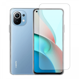Διάφανη Θήκη + Γυαλί Προστασίας Οθόνης COSY για XIAOMI Mi 11 Lite 5G