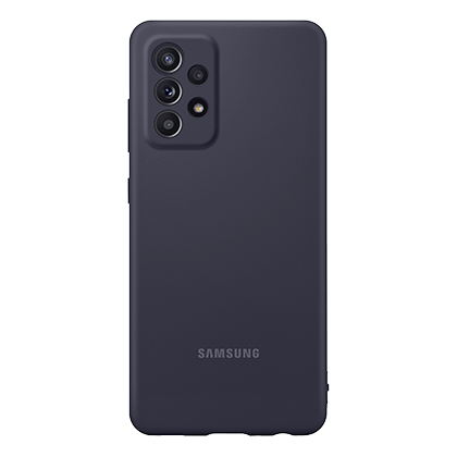 Silicone case SAMSUNG Galaxy A52 Black