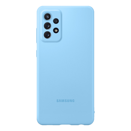 silicone case SAMSUNG Galaxy A72 blue