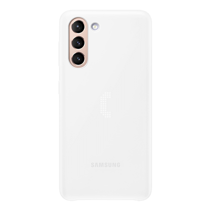  Case LED Cover SAMSUNG Galaxy S21 white