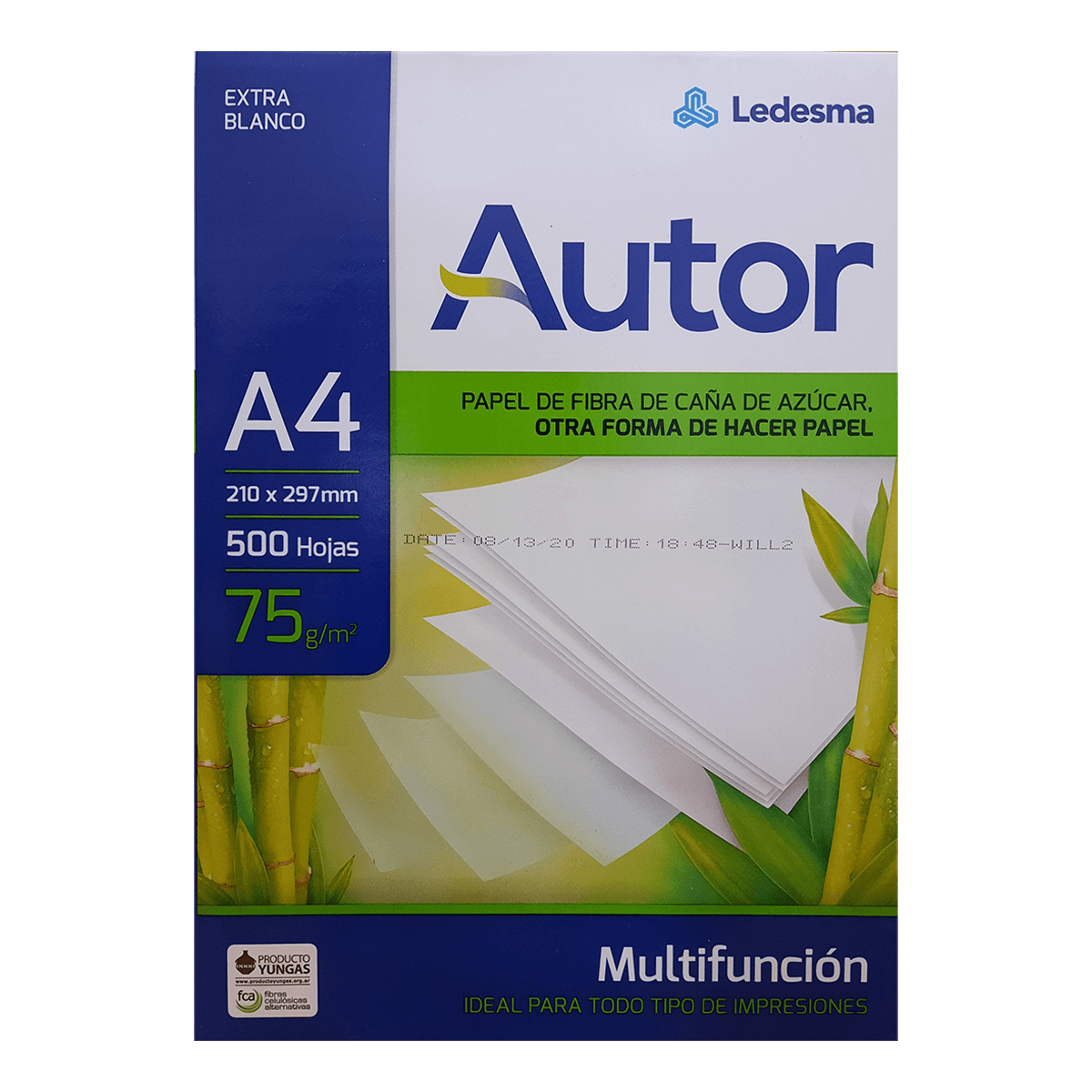 Χαρτί Φωτοτυπικού LEDESMA Autor A4 500 Φύλλα 75gr
