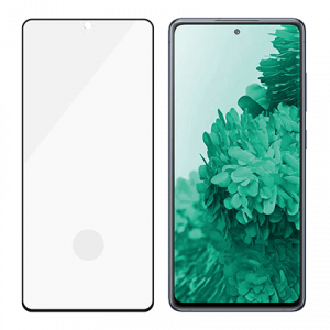 Γυαλί προστασίας οθόνης με πλαίσιο PANZERGLASS Case Friendly Antibacterial για τo SAMSUNG Galaxy S21