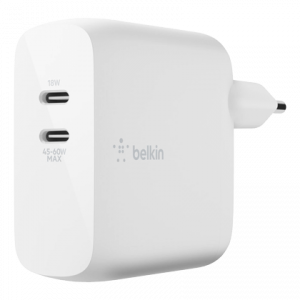 Φορτιστής Ταξιδίου BELKIN Boost Charge Dual Gan USB-C 68W