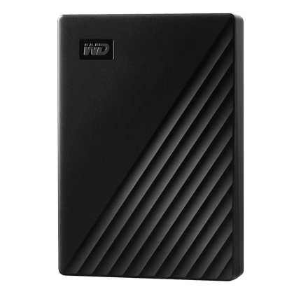 Hard Drive WESTERN DIGITAL My Passport 5TB HDD Exterior Black