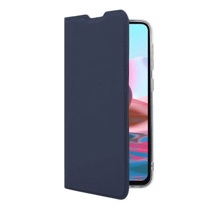 Book COSY case for XIAOMI Redmi Note 10 Blue