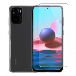 Διάφανη Θήκη + Γυαλί Προστασίας Οθόνης COSY για XIAOMI Redmi Note 10/ 10S
