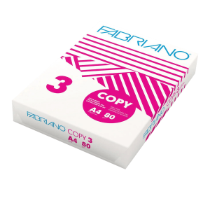 Χαρτί Φωτοτυπικού FABRIANO COPY 3 Α4 500 Φύλλα 80gr