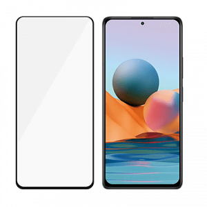 Γυαλί Προστασίας Οθόνης με Πλαίσιο PANZERGLASS Case Friendly για XIAOMI Redmi Note 10 Pro/ Pro Max/ Mi 11i/ Poco F3