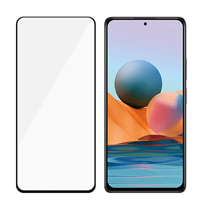 Screen Protector Glass with PANZERGLASS Case Friendly Frame for XIAOMI Redmi Note 10 Pro / Pro Max / Mi 11i / Poco F3