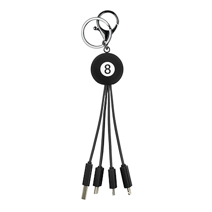 cable LEGAMI Link Up 8BALL USB to USB Type-C/ Micro-USB/ Lightning