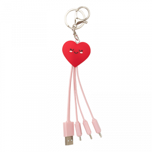 Καλώδιο LEGAMI Link Up Heart USB σε USB Type-C/ Micro-USB/ Lightning