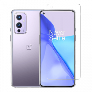 Διάφανη Θήκη + Γυαλί Προστασίας Οθόνης COSY για OnePlus 9