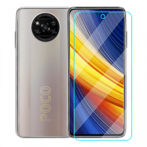 Διάφανη Θήκη + Γυαλί Προστασίας Οθόνης COSY για XIAOMI Poco X3 Pro
