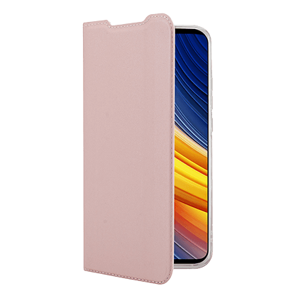  COSY Book Case for XIAOMI Poco X3 Pro Pink Gold