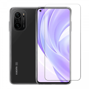 Διάφανη Θήκη + Γυαλί Προστασίας Οθόνης COSY για XIAOMI Poco Mi 11i/ Poco F3