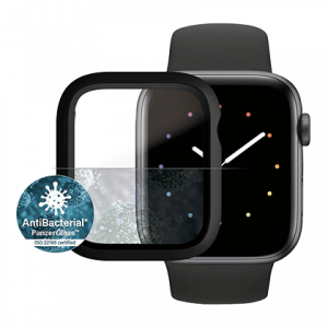 Γυαλί Προστασίας Οθόνης με Πλαίσιο PANZERGLASS Full Body Antibacterial για APPLE Watch 4/ 5/ 6/ SE 44mm
