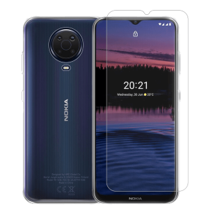 Διάφανη Θήκη + Γυαλί Προστασίας Οθόνης COSY για NOKIA G10/ G20