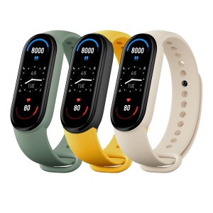 Λουράκι XIAOMI Mi Smart Band 6 (3 Τεμάχια)