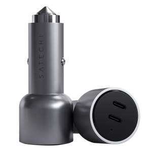 Φορτιστής Αυτοκινήτου SATECHI Dual Type-C PD 40W