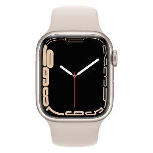 APPLE Watch Series 7 41mm Aluminum Starlight Sport Band