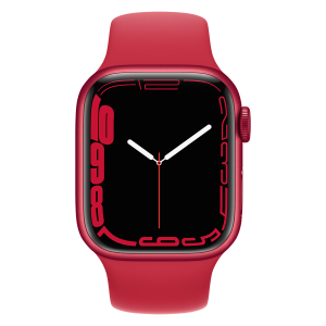 APPLE Watch Series 7 41mm Aluminum Red Sport Band