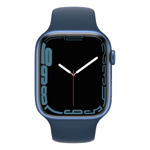 APPLE Watch Series 7 45mm Aluminum Blue Sport Band