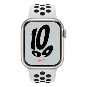 APPLE Watch Series 7 Nike 41mm Aluminum Starlight Sport Band