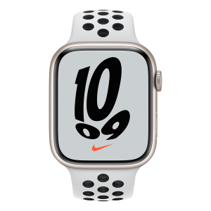 APPLE Watch Series 7 Nike 45mm Aluminum Starlight Sport Band