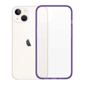 Ημιδιάφανη Θήκη PANZERGLASS Clear Case Color Antibacterial Limited Edition για iPhone 13