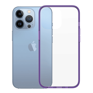 Ημιδιάφανη Θήκη PANZERGLASS Clear Case Color Antibacterial Limited Edition για iPhone 13 Pro