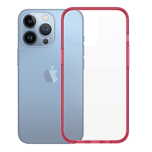 Ημιδιάφανη Θήκη PANZERGLASS Clear Case Color Antibacterial Limited Edition για iPhone 13 Pro