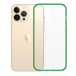 Ημιδιάφανη Θήκη PANZERGLASS Clear Case Color Antibacterial Limited Edition για iPhone 13 Pro Max