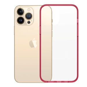 Ημιδιάφανη Θήκη PANZERGLASS Clear Case Color Antibacterial Limited Edition για iPhone 13 Pro Max