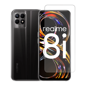 Διάφανη Θήκη + Γυαλί Προστασίας Οθόνης COSY για Realme 8i