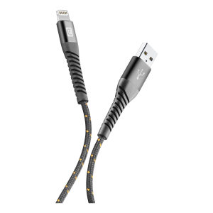 CABLE CELLURAR LN TETRA MFI LIGHTNING 1m