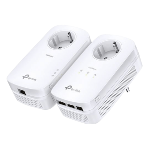 TP-LINK TL-PA8033P AV1300 Passthrough Powerline Starter Kit